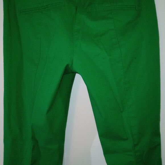 🆕👖Gap Slim Cropped Color Green Khakis - Picture 6 of 7